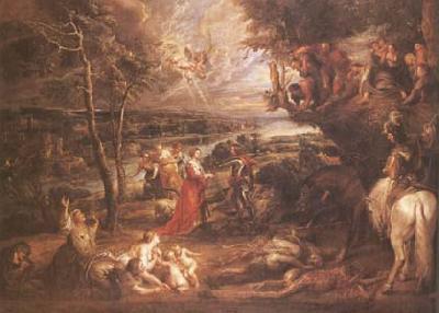 Peter Paul Rubens Landscape with St George (mk25)